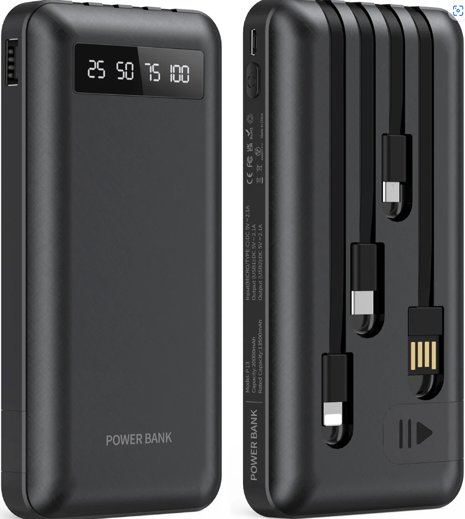 20,000mAh Power Bank